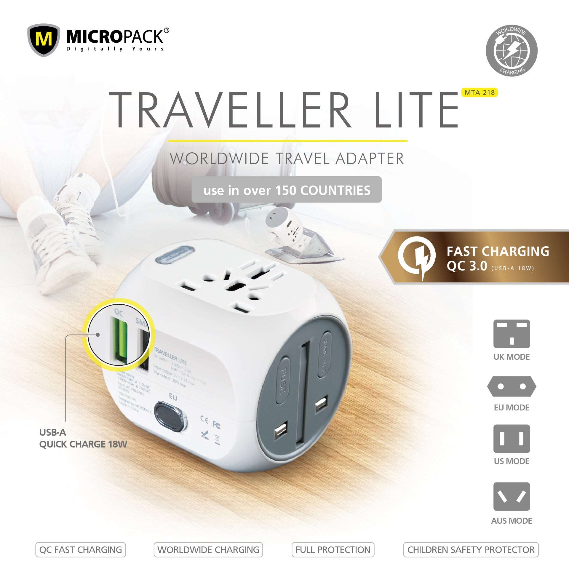 Travel Adapter Converter International Travel Plug Adapter