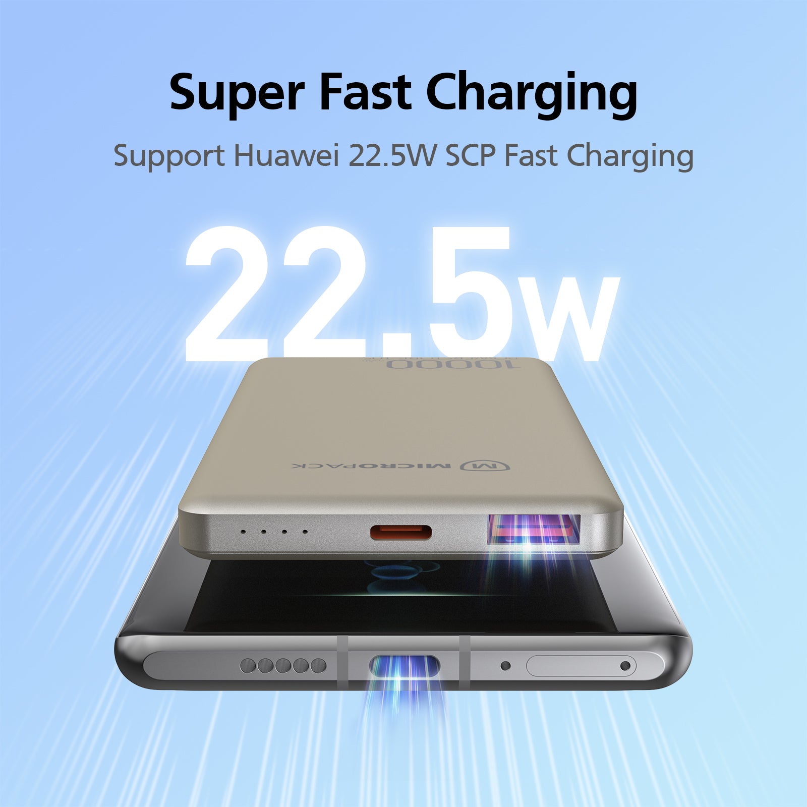 10000mAh Ultra Slim Fast Charging PD Power Bank PB-10S