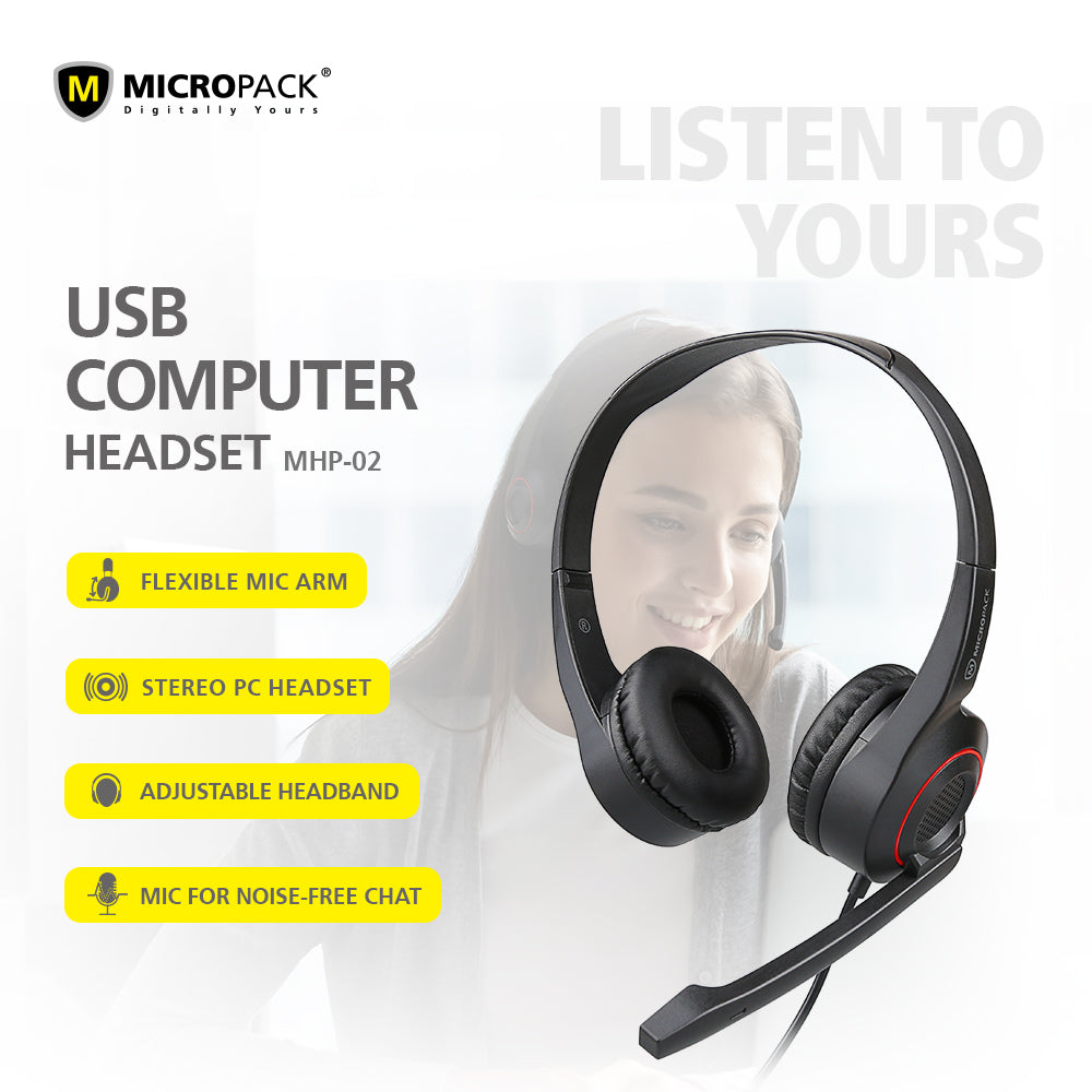 Wholesale Wired Headset Supply Headphones with Mic MICROPACK MHP-02