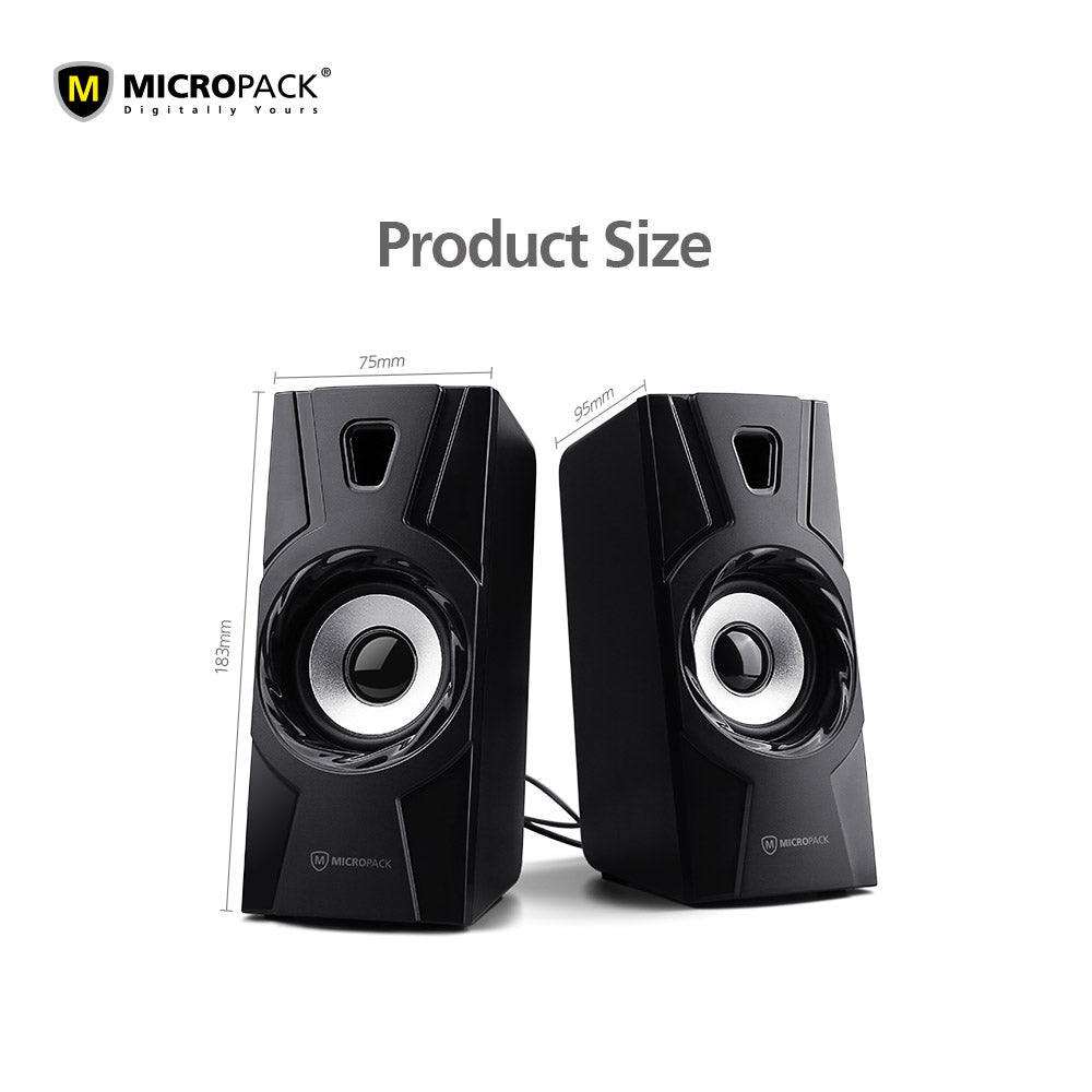 Wholesale Sound Speaker Supply Wired PC Speakers MICROPACK MS-213