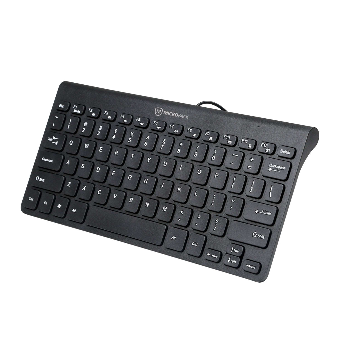Small Wired Computer Laptop Keyboard Micropack K2208STL