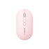 Pink computer mouse with 'MICROPACK' branding on a white background