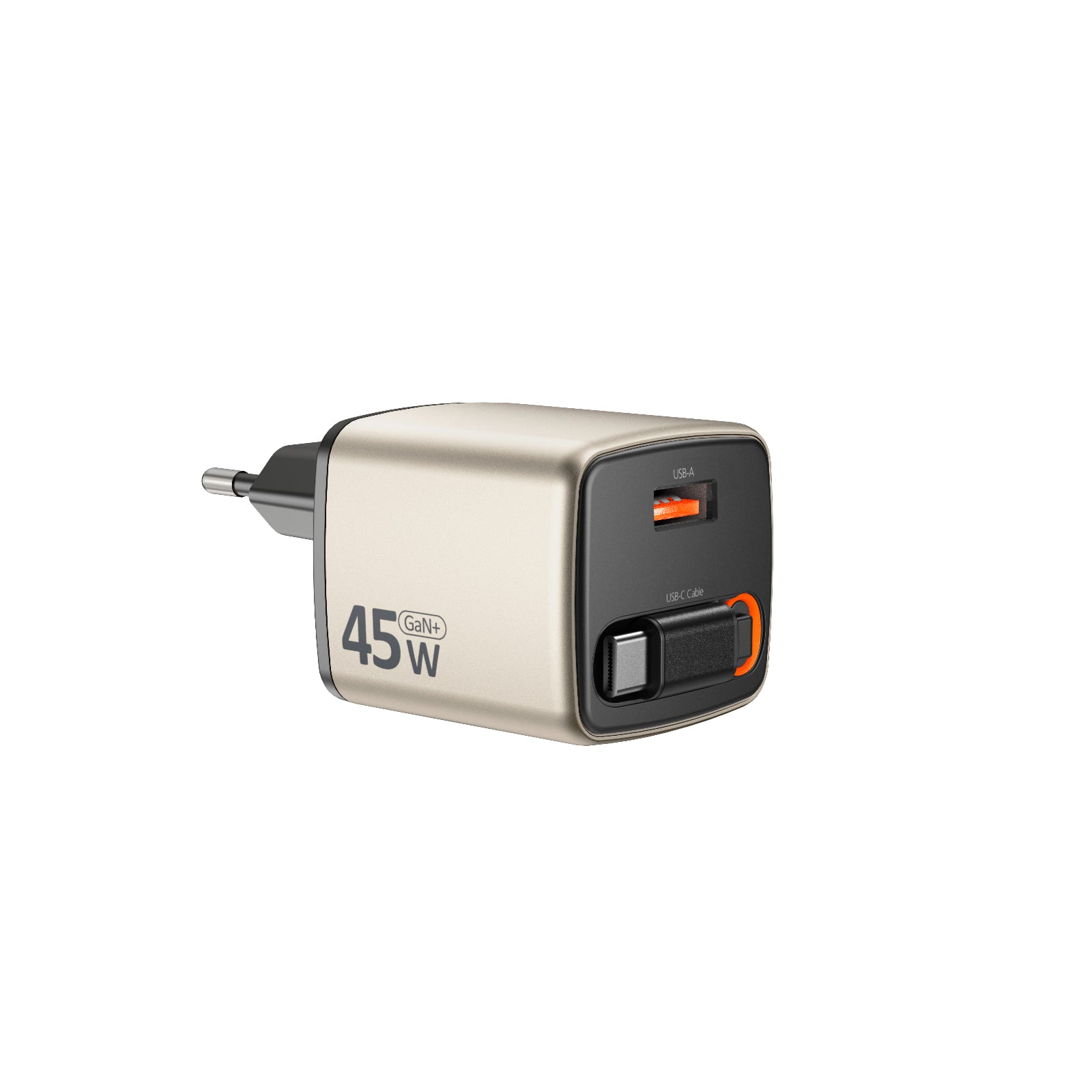 45W power adapter on a white background