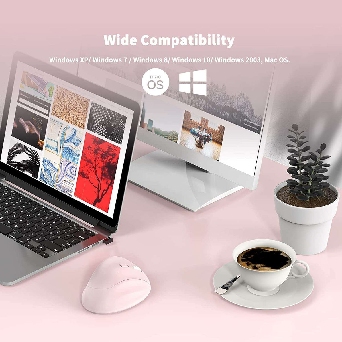 Ergonomic 2.4g USB Wireless Computer Mouse Micropack MP-V01W