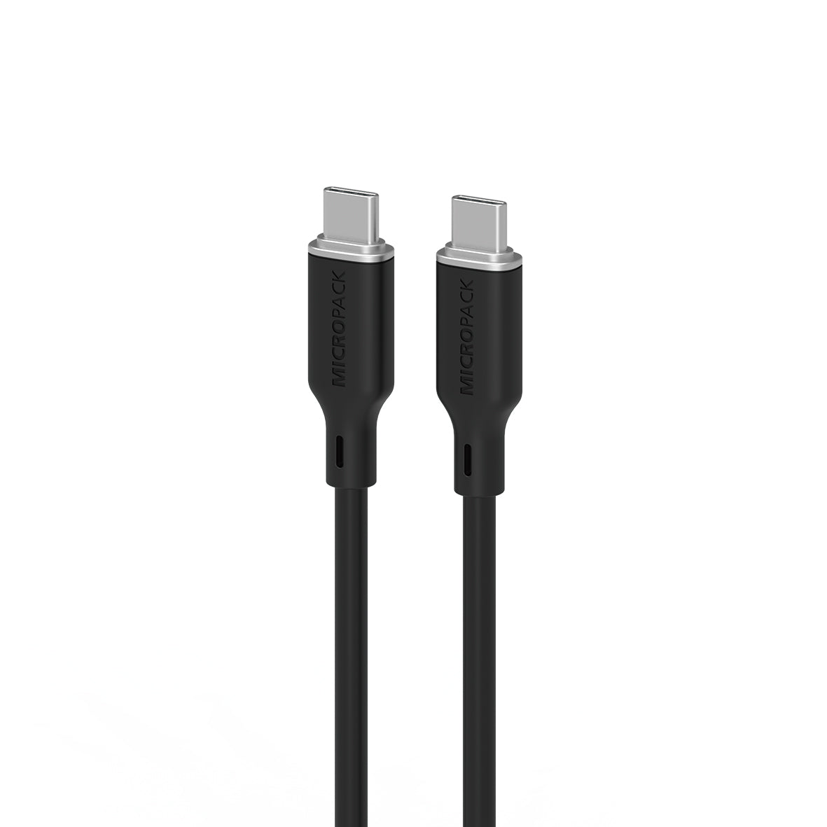 USB-C to USB-C Soft Silicone Cable MC-C60 black