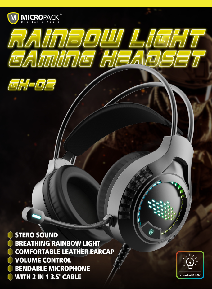 Computer Wired Gaming Headset GH-02