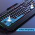 Wholesale Rainbow Gaming Keyboard Wired Gaming Keyboard MICROPACK GK-10