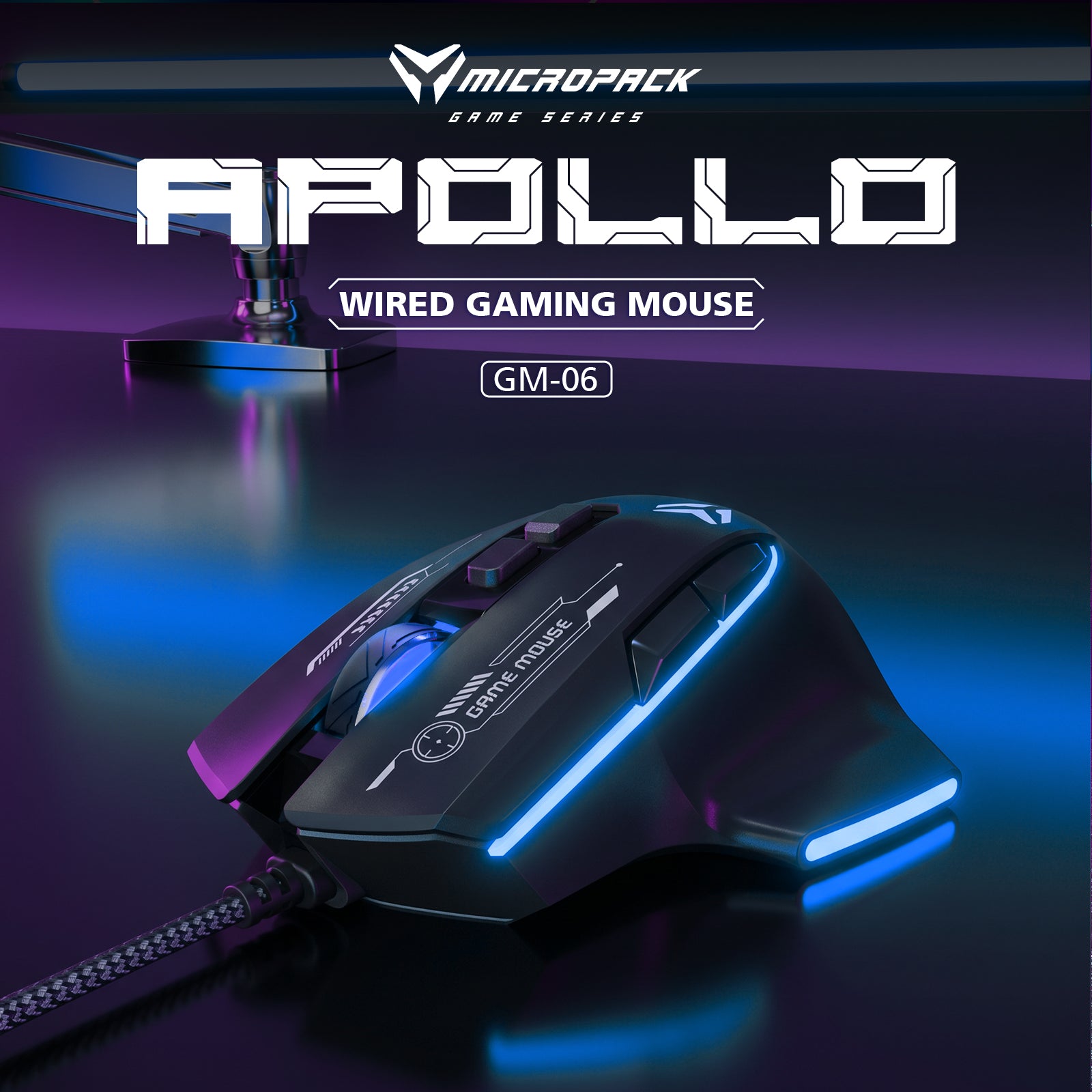 Wired RGB Gaming Mouse GM-06