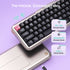 Wholesale 3 Modes Wireless Mechanical Keyboard K-168WM