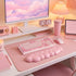 Wireless Keyboard and Mouse Combo Bluetooth/2.4ghz/Wired Rechargeable Light Up KM-270W
