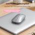 Wholesale Rechargeable 2.4G + Bluetooth Wireless Mouse ML-203W grey
