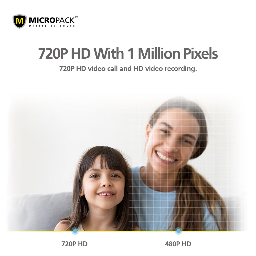 720P HD With 1 Million Pixels Live Stream Webcam MWB-16 black