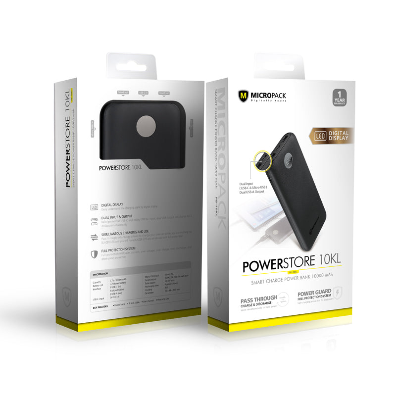 10000mAh Power Bank PB-10KL packing picture