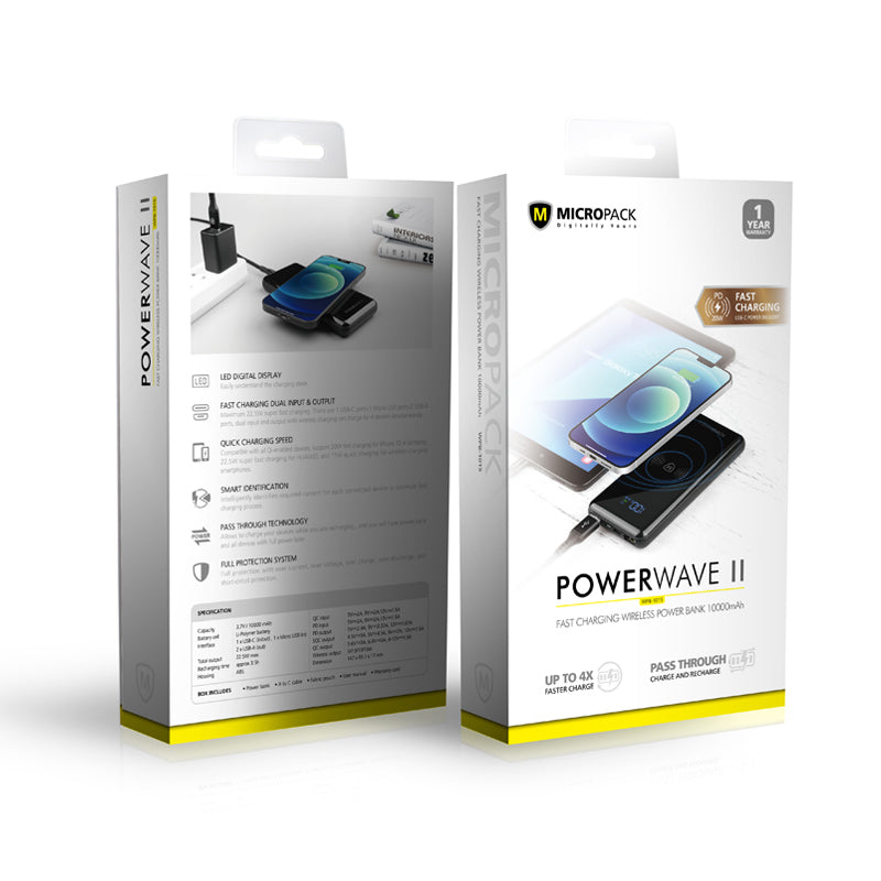 10000mAh Fast Charging Wireless Power Bank WPB-1015 packing picture
