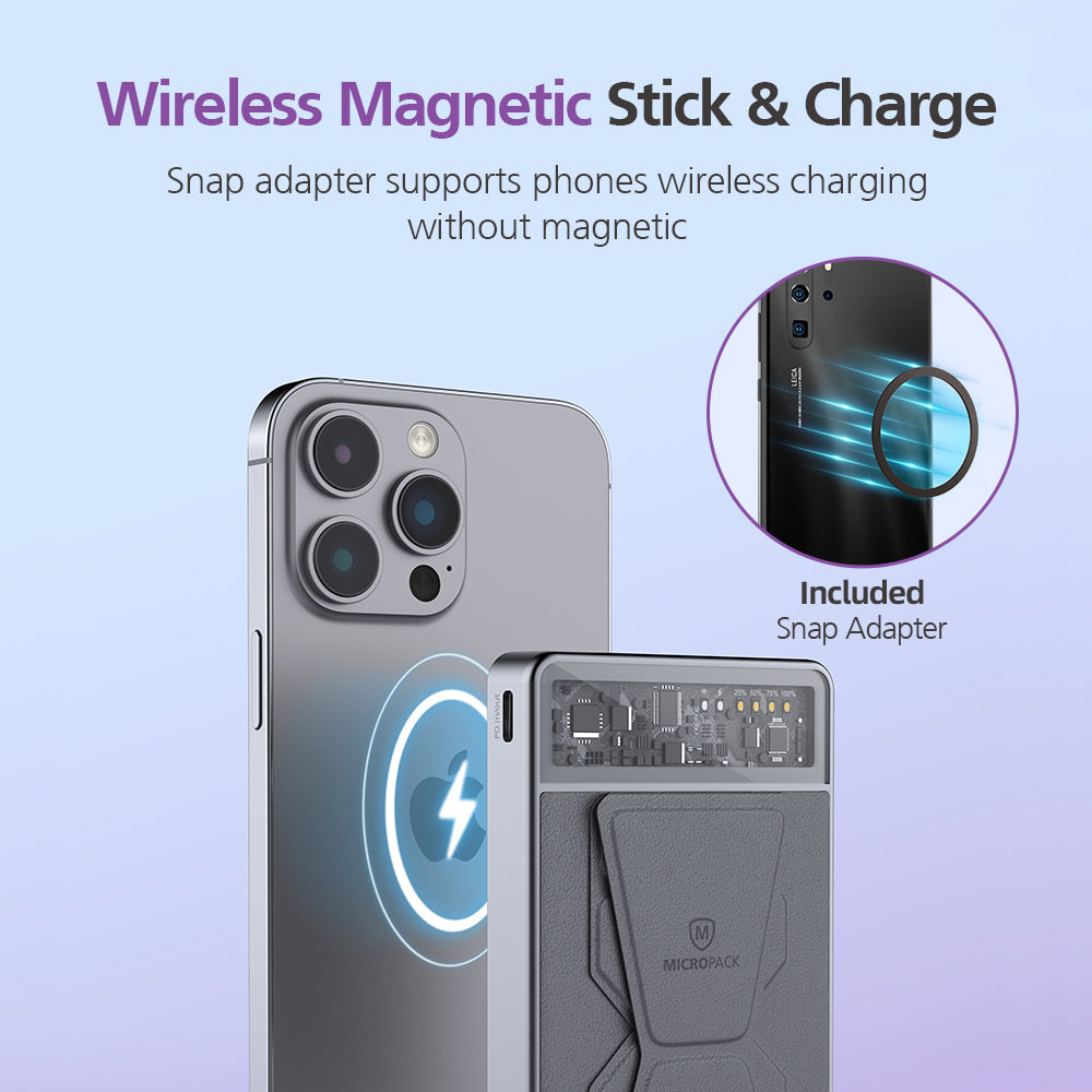 3 in 1 Fast Charging Magnetic Wireless Power Bank 10000mAh WPB-310