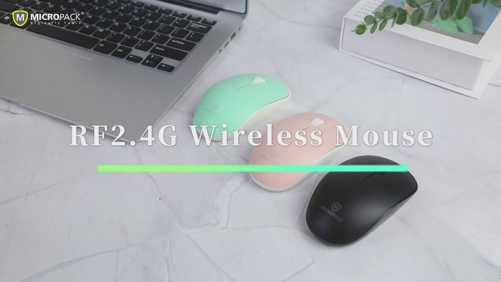 RF 2.4GHz Wireless Mouse MP-721W video