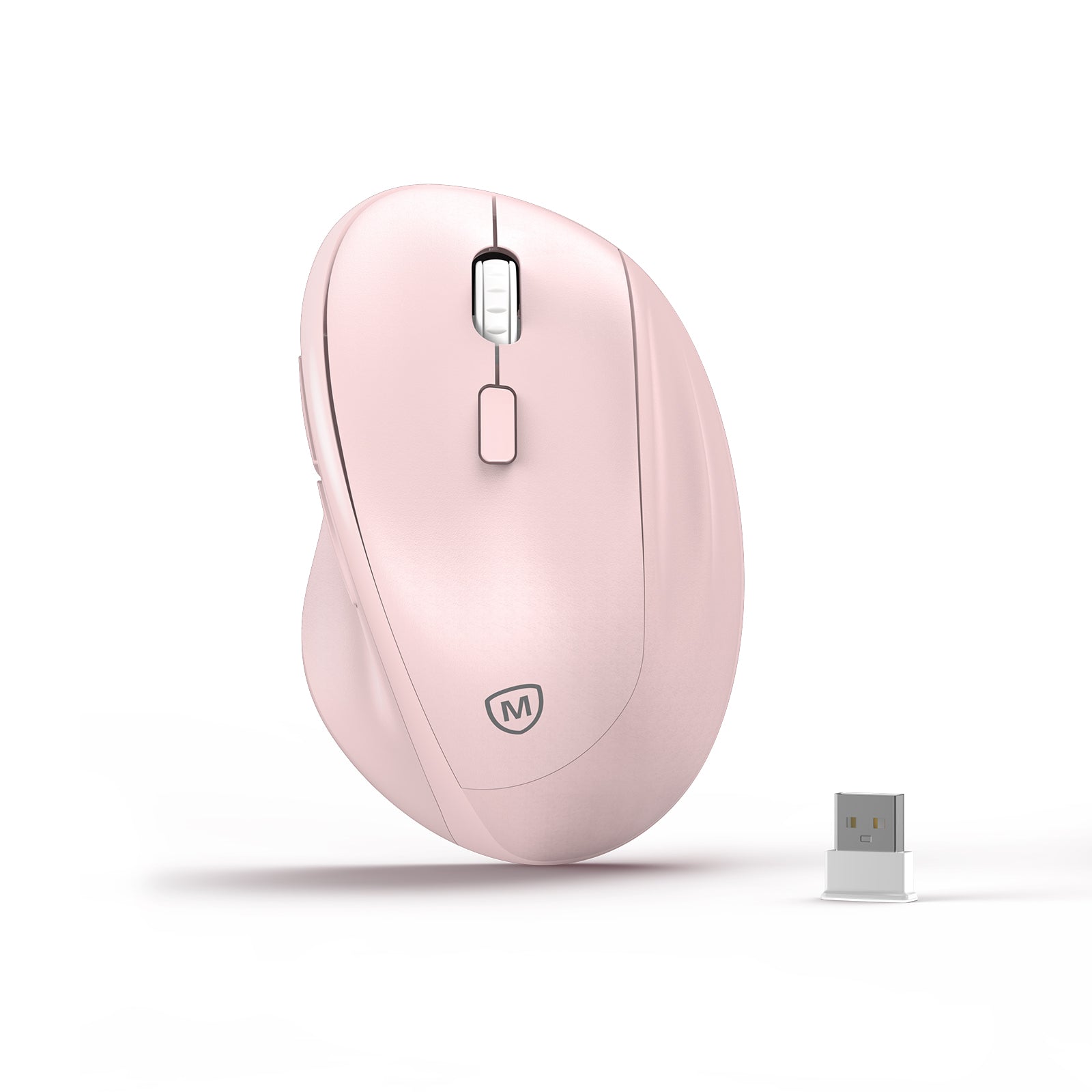 Ergonomic Wireless Mouse pink