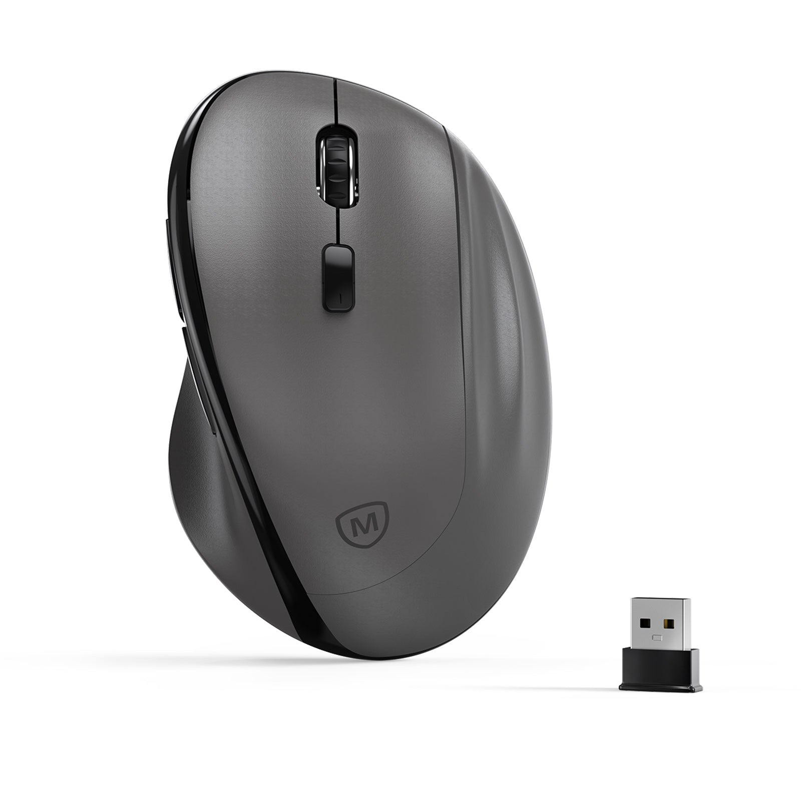 Ergonomic Wireless Mouse grey