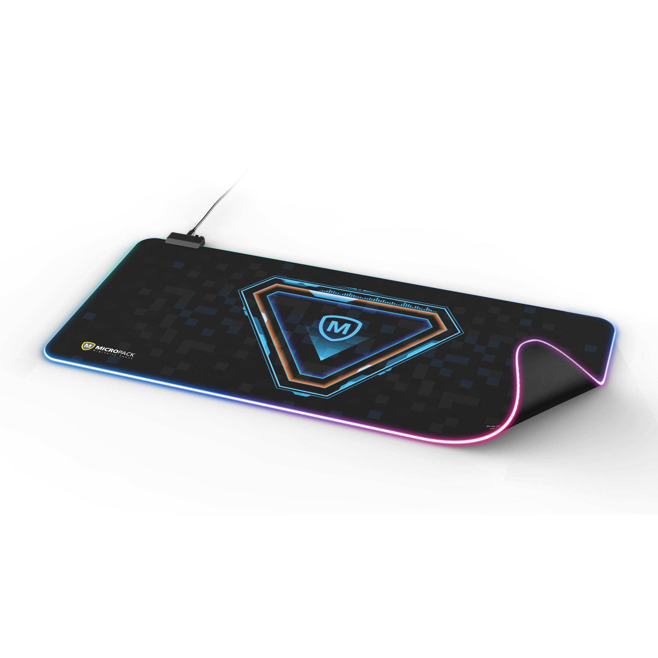 Wholesale Large Mouse Pads Gaming RGB Rainbow Mouse Pad MICROPACK GP-800
