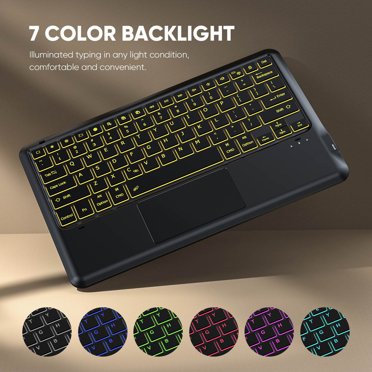 Tablet Case with Bluetooth Wireless Detachable Keyboard Micropack IPC-01