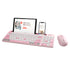 pink bluetooth Antibacterial Wireless Keyboard and Mouse Combo KM-238W