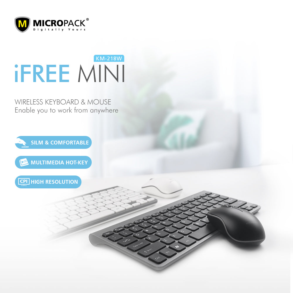 Wireless Mouse and Keyboard Combo