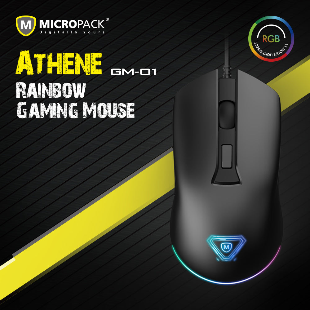 Wholesale Wired Gaming Mouse Supply LED Gaming Mouse MICROPACK GM-01