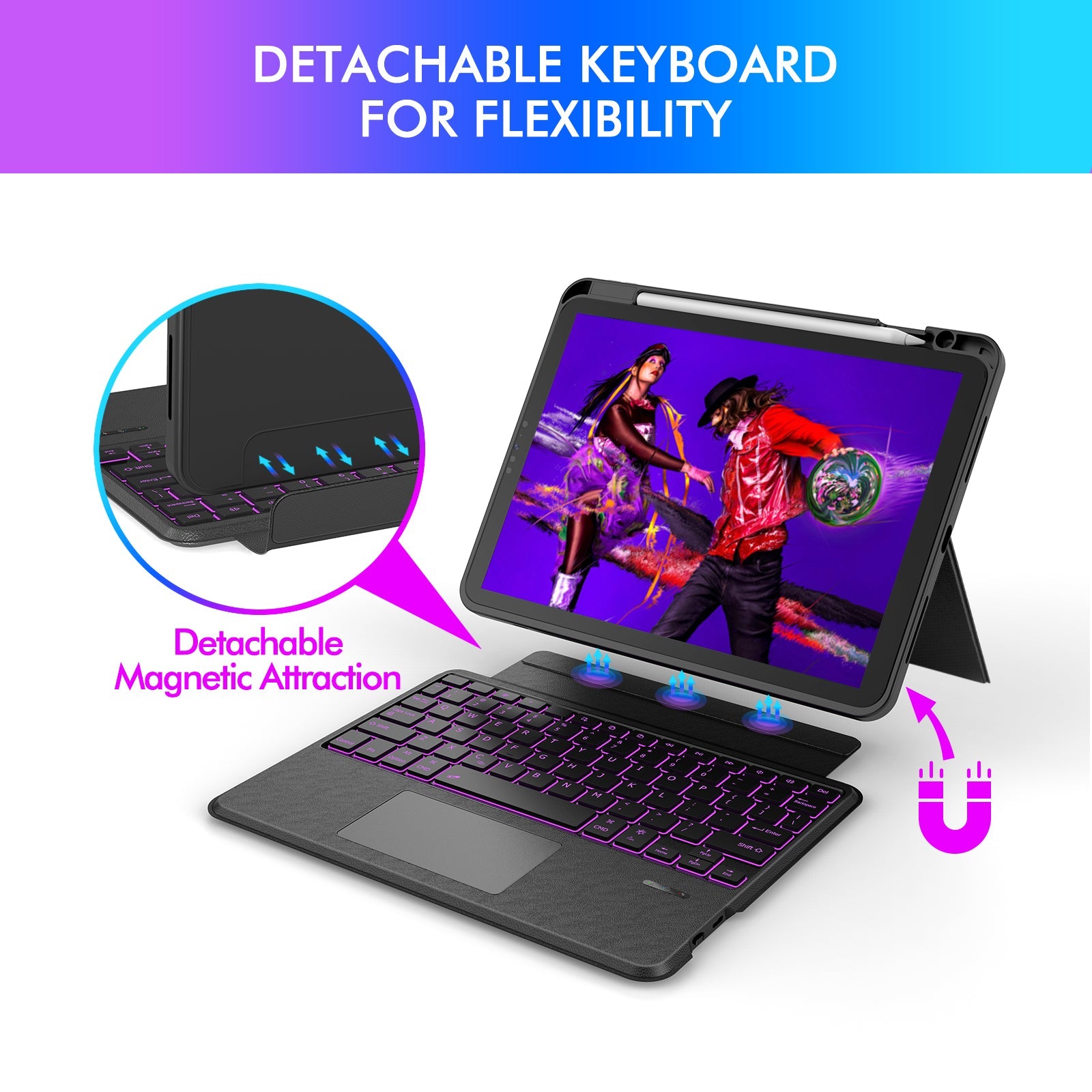 Wholesale Tablet Case with Keyboard MICROPACK IPC-02