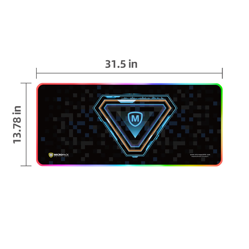 Wholesale Large Mouse Pads Gaming RGB Rainbow Mouse Pad MICROPACK GP-800