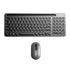 bluetooth Antibacterial Wireless Keyboard and Mouse Combo KM-238W gray