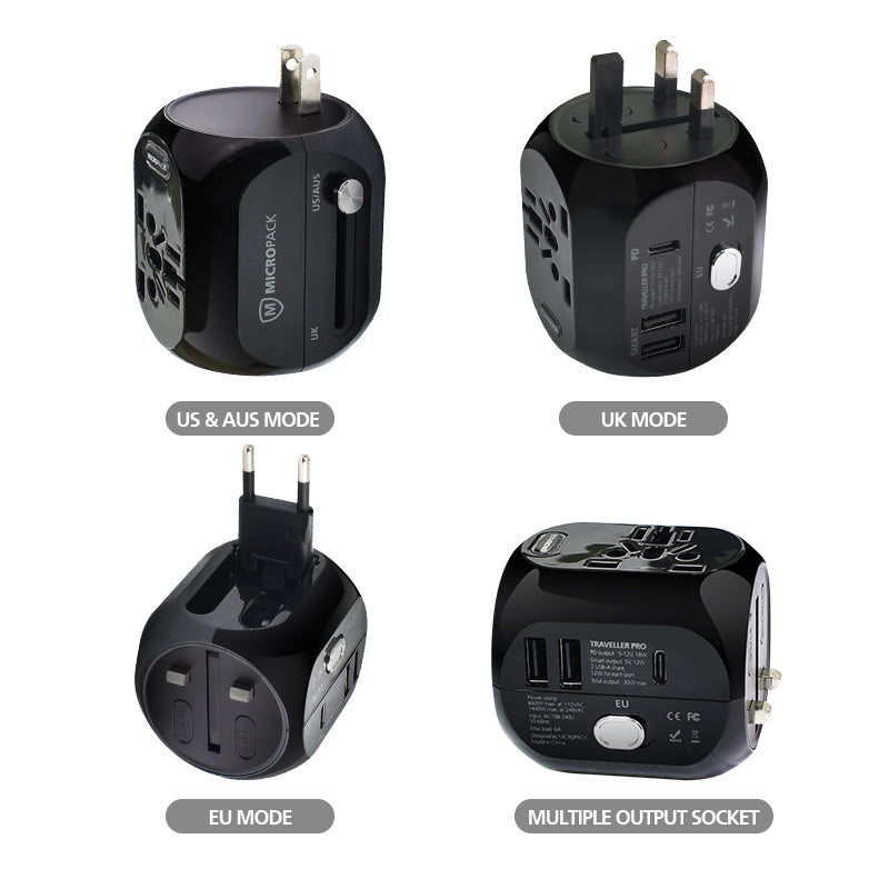 Supply Universal Power Adapter Wholesale Travel Adapter MICROPACK MTA-318PD